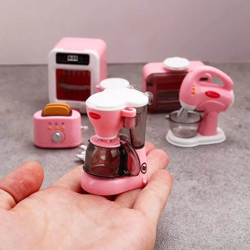 1 12 Ratio Miniature Coffee Maker Egg Whisk Toy Dollhouse Decor Zpaxo