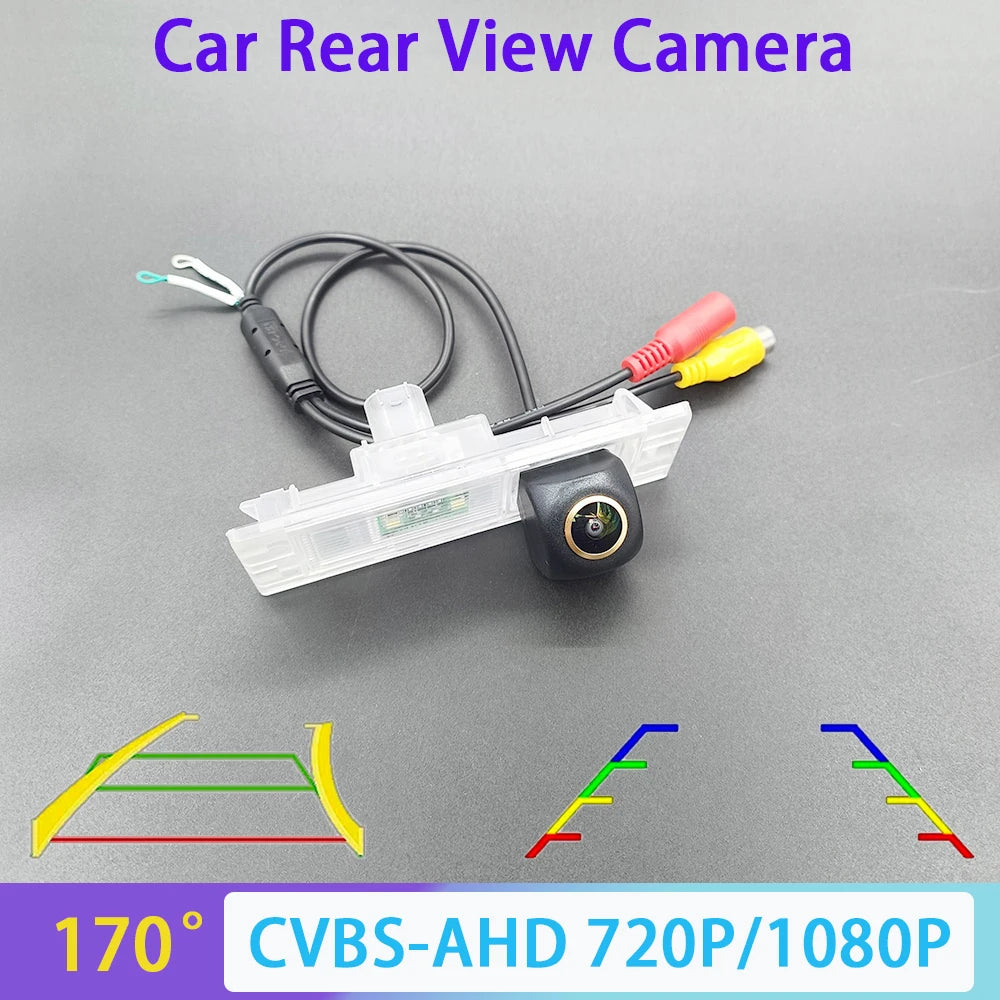 170 Degree AHD 1080P CVBS Reverse Backup Rear View Camera BMW 6 1