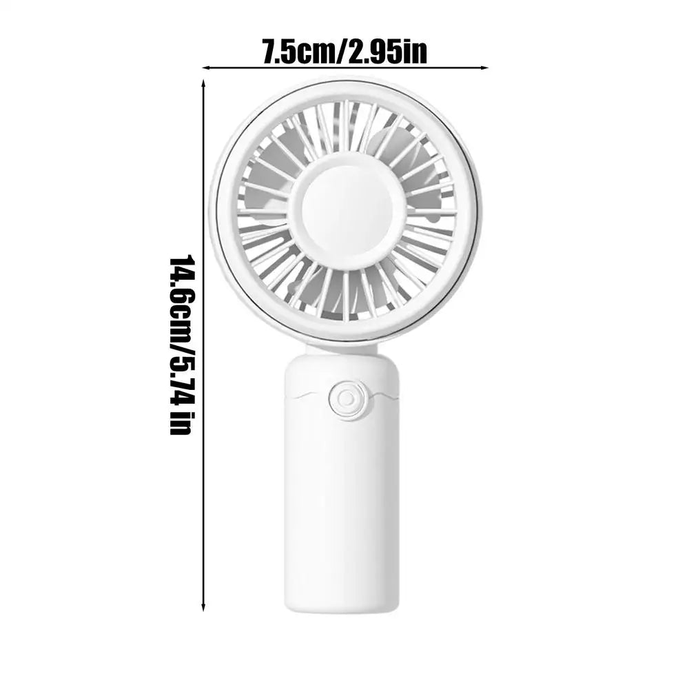 Outdoor Travel Mini Rechargeable Cooling Fan Portable Student