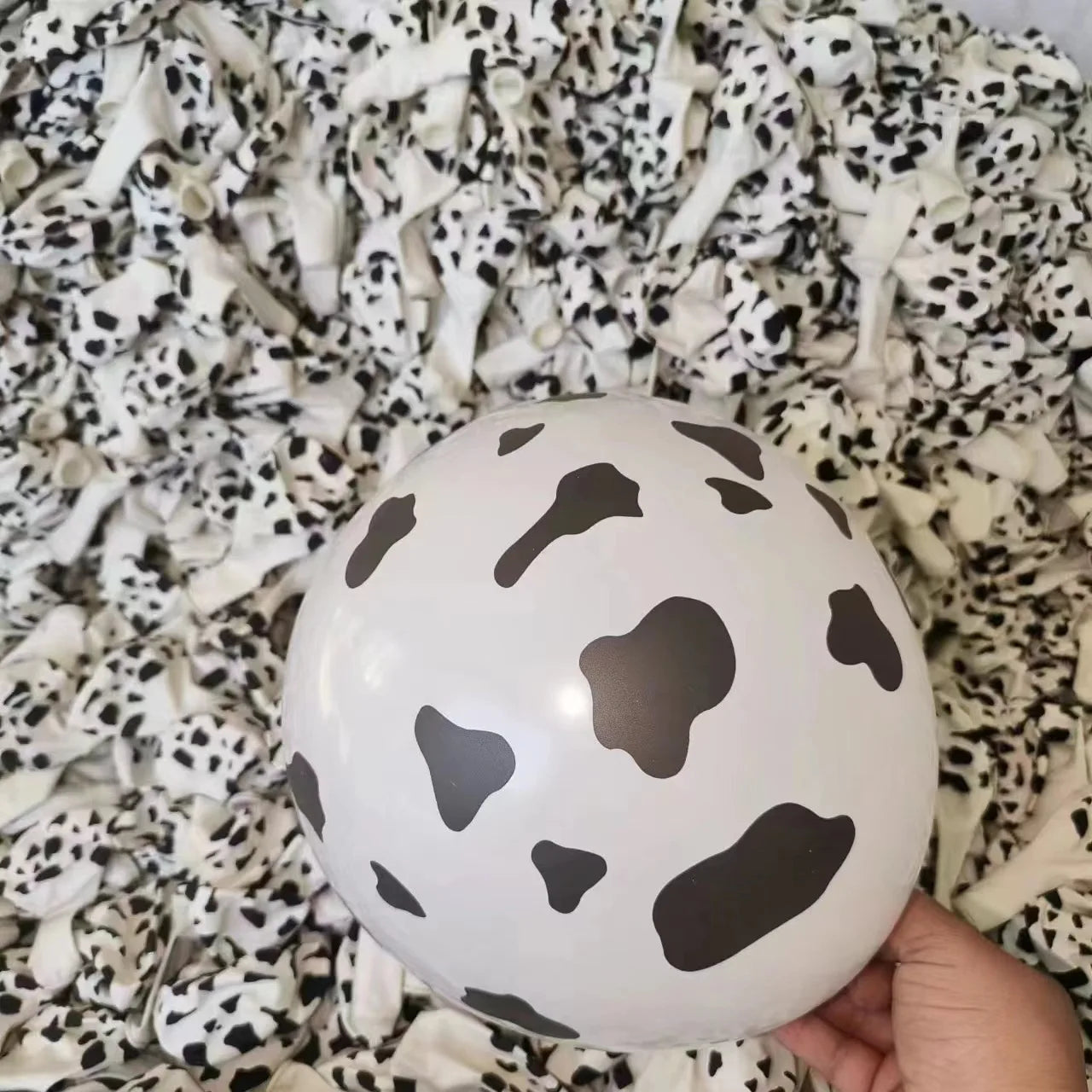 10 20 Milk Cows Print Latex Balloons Kids Birthday Party Decorations