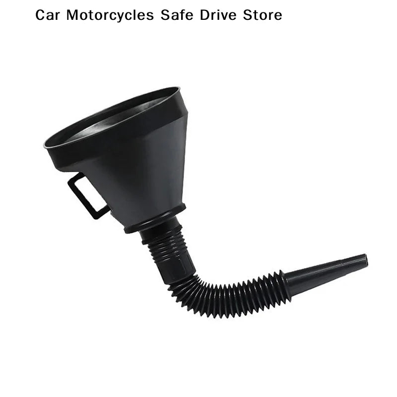 CM2-In-1 Refueling Funnel Strainer Can Spout Oil Water Fuel Petrol