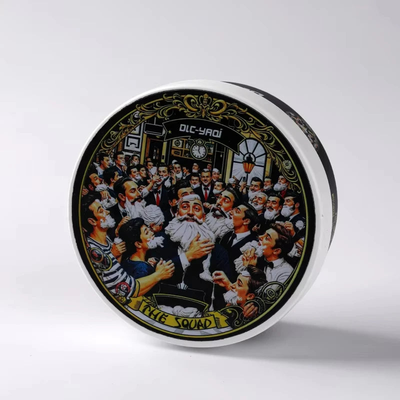 2026 New Arrival YAQI the Squad Atisan Shaving Soap 170g Artisanal Men's Grooming Essential for a Smooth Shave Zpaxo