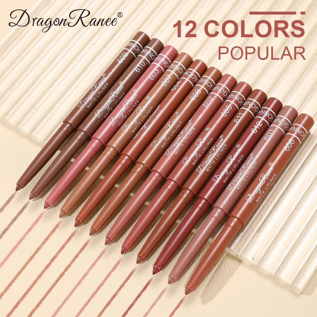 Lip Liner to Outline the Lip Shape, Beginner-Friendly, Natural and Delicate, Waterproof, Matte, Nude Color Lip Liner Zpaxo