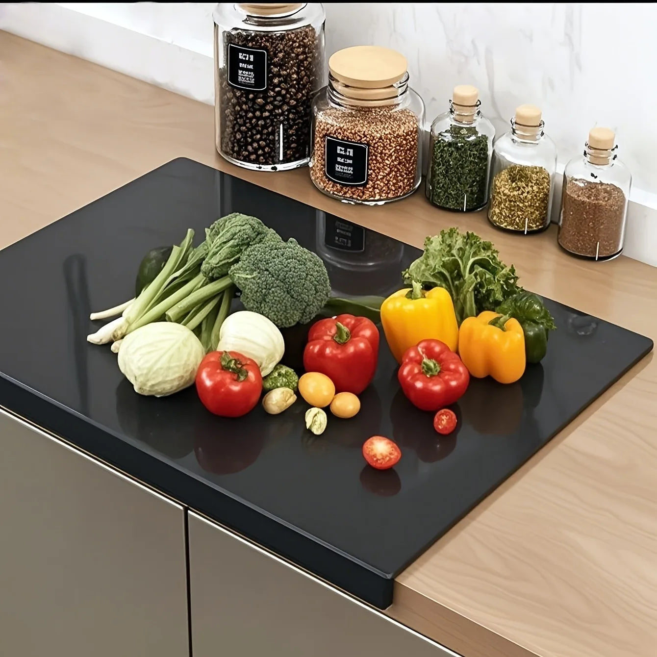 Kitchen chopping board, cutting board, kitchen home restaurant, countertop protection cutting board, cutting board Zpaxo