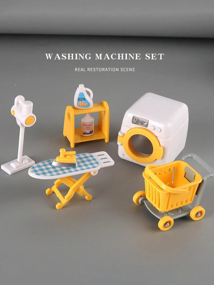 1 12 Miniature Furniture Forest Family Simulation Scene Model Variou