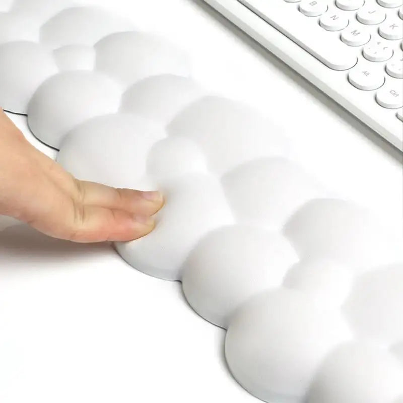 Mouse Pad Wrist Rest Keyboard Cloud Non-slip Ergonomic Computer Mice Zpaxo