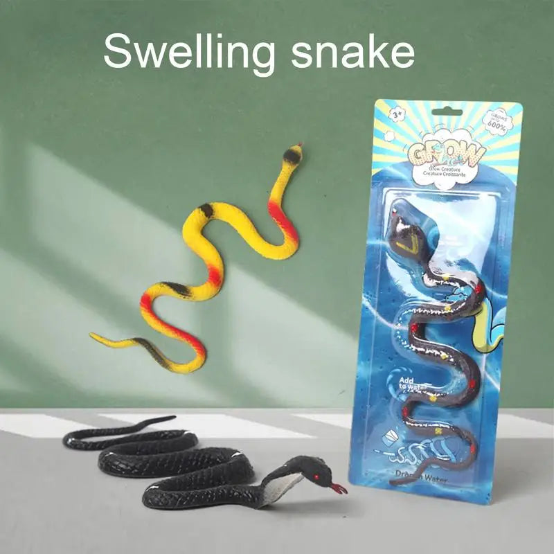 Water Growing Animals Water Growing Snake Animals Toys For Kids Learning Expandable Educational Game Sensory Tricky Props For Zpaxo
