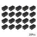 1/5/10/20PCS RJ45 Coupler Ethernet Extender 1000Mbps LAN Connector Cat6/Cat5e Ethernet Cable Extender Adapter Female to Female Zpaxo 20PCS