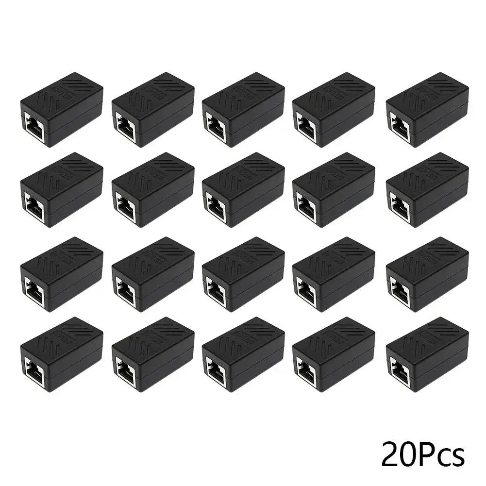 1 5 10 RJ45 Coupler Ethernet Extender 1000Mbps LAN Connector Cat6