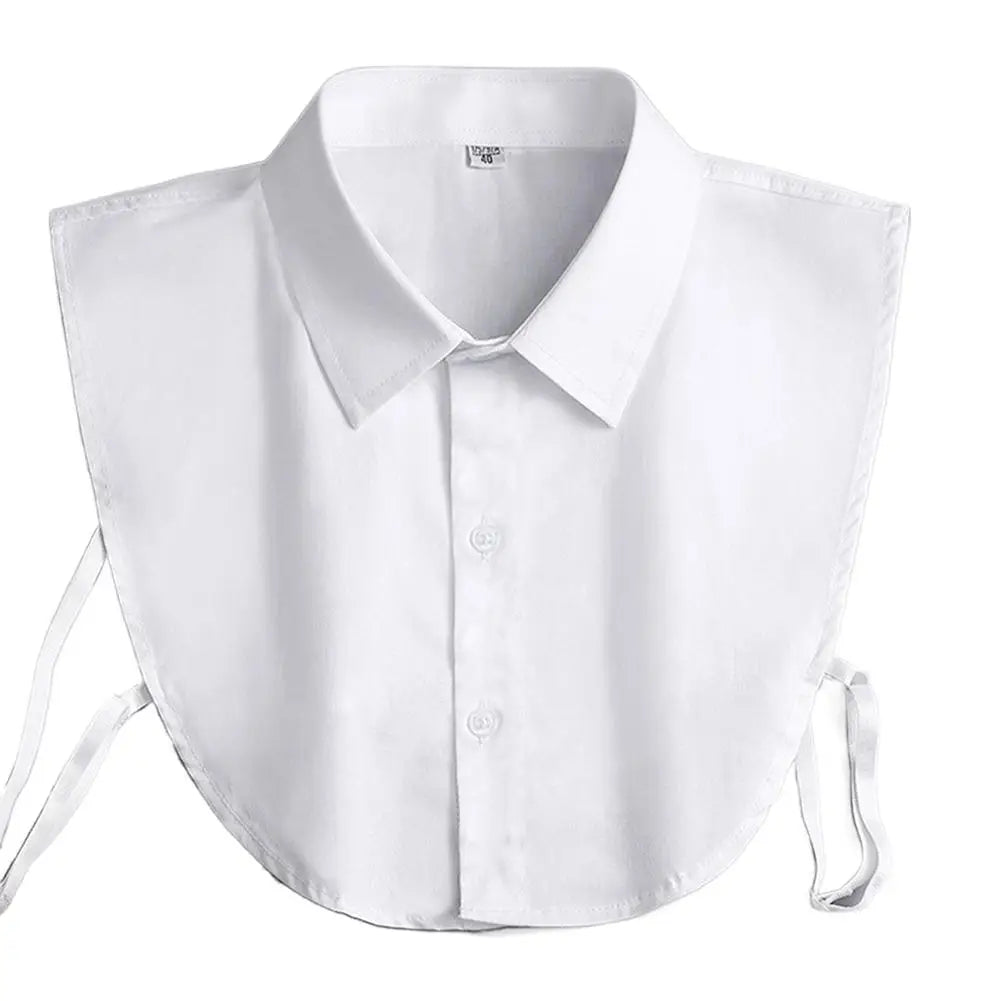 Classic Faux False Collar Half Shirts Detachable Collar Lapel Fake Collar Blouse Sweater Detachable Shirt Collar Zpaxo A