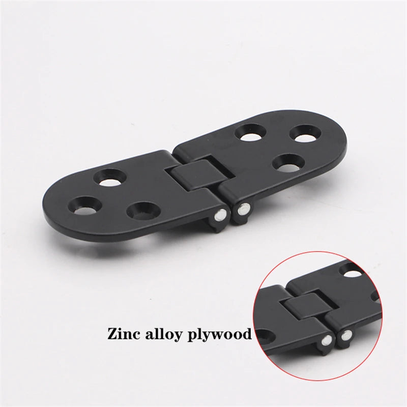 Zinc Alloy Folding Table & Cabinet Door Hinges – 8x3cm