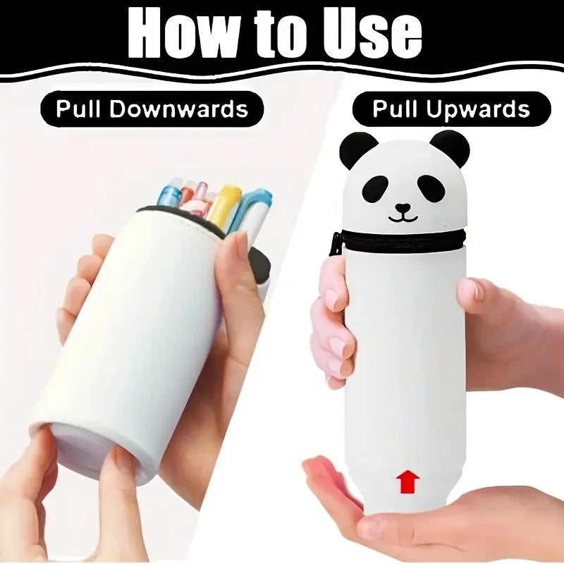 Animal Standing Pencil Case & Pen Holder – Back-to-School Gift Animal Pencil Case Zpaxo