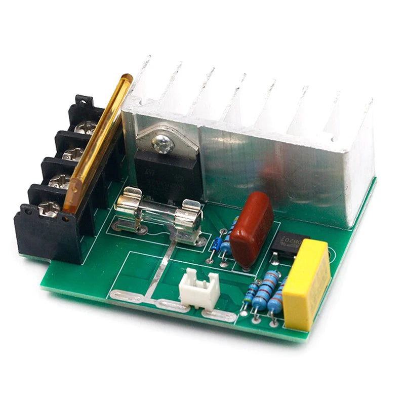 4000W 0-220V AC SCR Electric Voltage Regulator Motor Speed Controller Dimmers Zpaxo