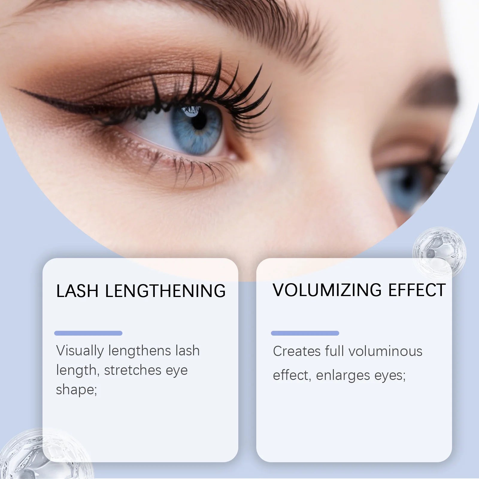 Zephoco Waterproof Long-lasting Mascara Naturally Curled Shaped Zpaxo