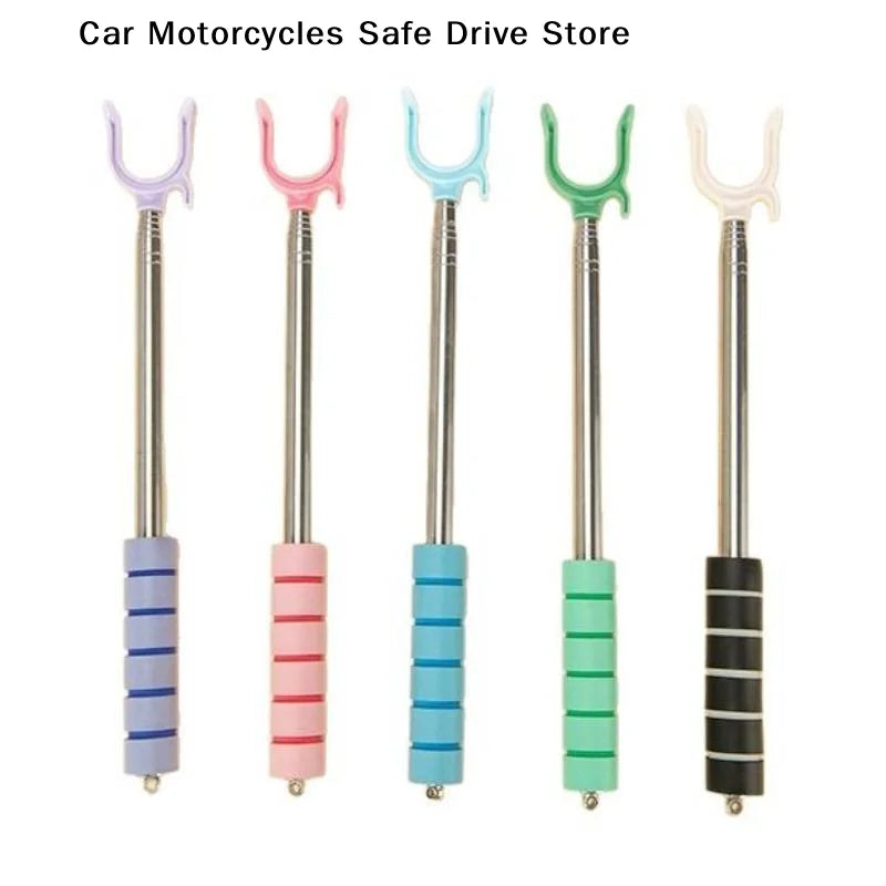 MTelescopic Clothes Pole Retractable Adjustable Length Non-slip