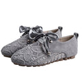 Women Autumn Flats Shoes Solid Lace Canvas Shoes Hollow Floral Breathable Platform Flat Shoes Loafers Female Espadrilles 2019 Zpaxo 4 39