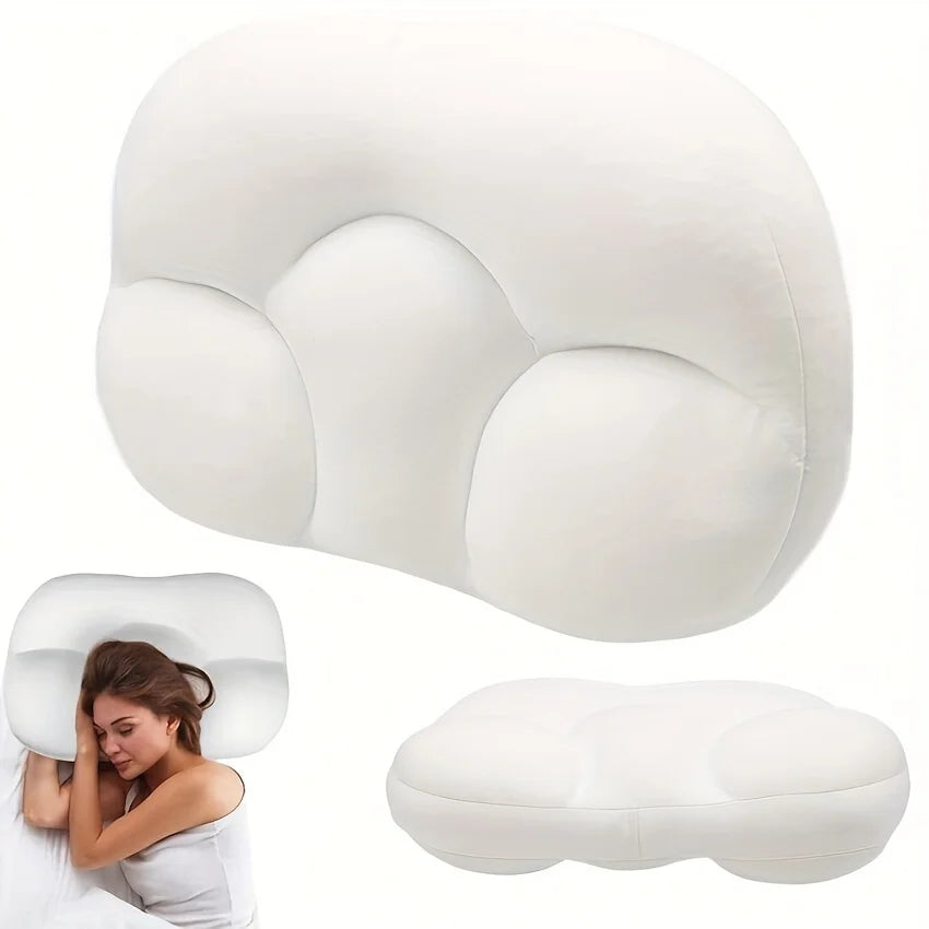 Medium Soft Neck Support Pillow Portable Egg Shaped Comfortable