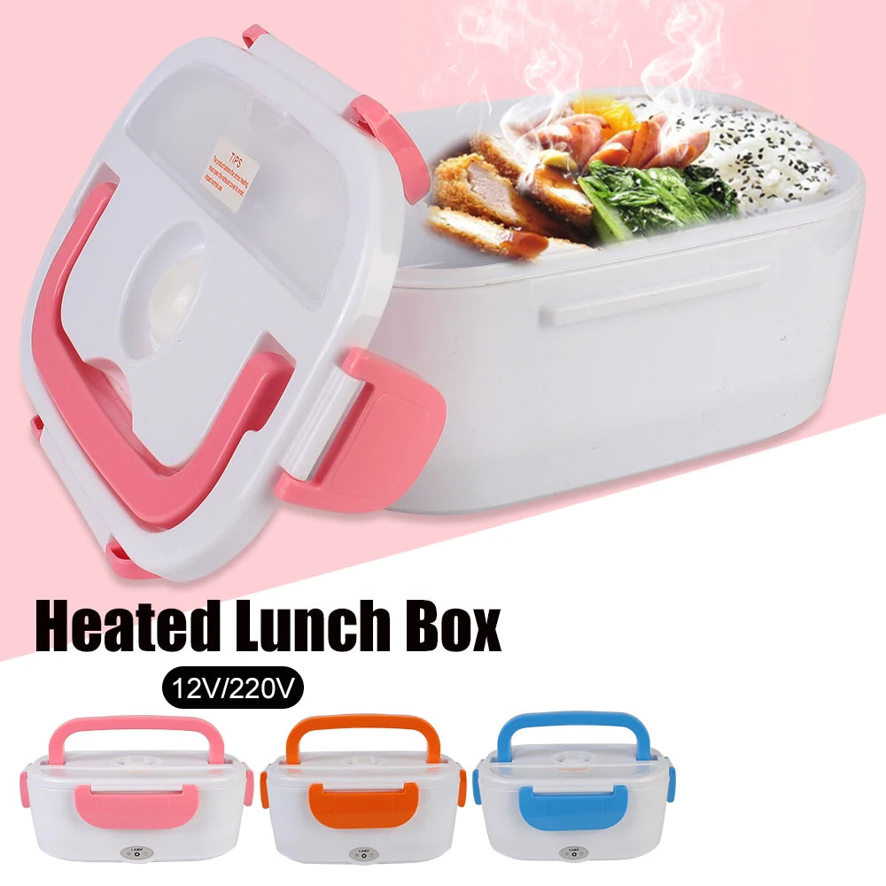 Fast Heating Food Container Dinnerware Warmer 12V 220V EU Plug