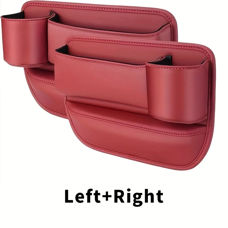 Car Seat Gap Storage Box Multifunctional Device Sorting Filling Pad Zpaxo Red