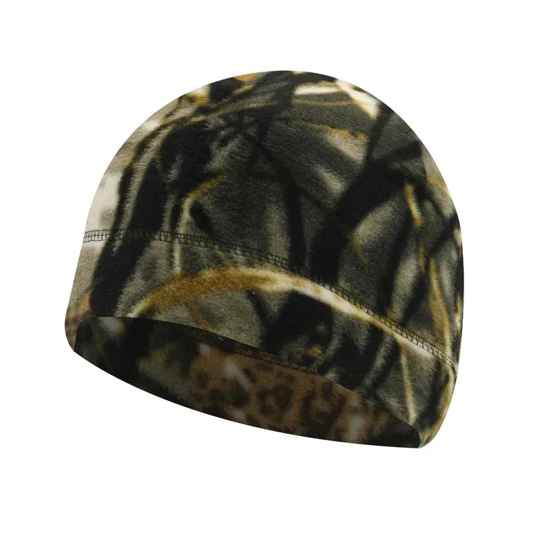 Windproof Fleece Beanie Hat – Unisex Skiing & Cycling Cap