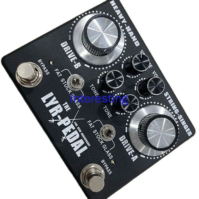 For King Tone Guitar The Duellist Overdrive Distortion Effector Pedal Zpaxo