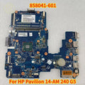 858041-601 HP Pavilion 14-AM 240 G5 Laptop Motherboard N3710 CPU