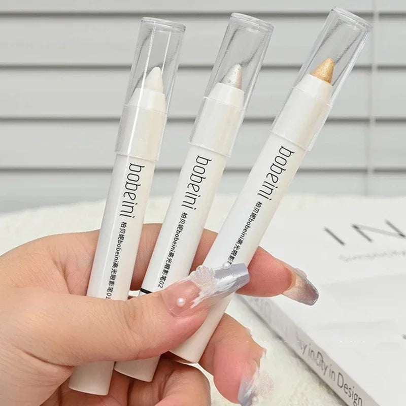 Lying Silkworm Pen Monochrome Brightener Pencil Bright Eyes Lasting