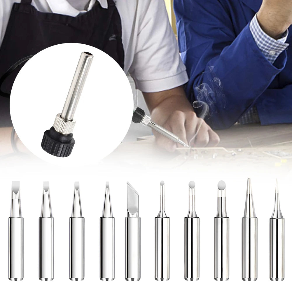 Solder Iron Tip W Welding Sleeve 900M Lead-free Replaceable Soldering