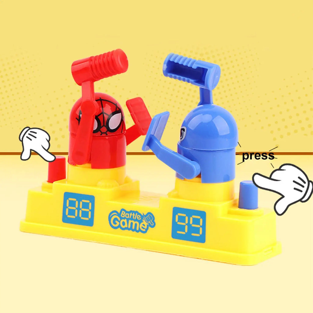 Table Boxing Game Mini Robot Fighting Toys Battle Robot Old Games Portable Kid Board Games Punching Birthday Gift Birthday Gift Zpaxo