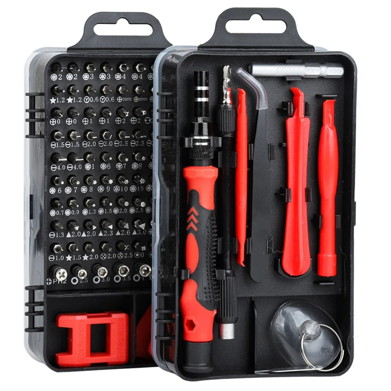 Screwdriver Bits Set Magnetic Torx Phillips Screwdriver Socket Remover Wrench for Electronics Repair 115B Zpaxo