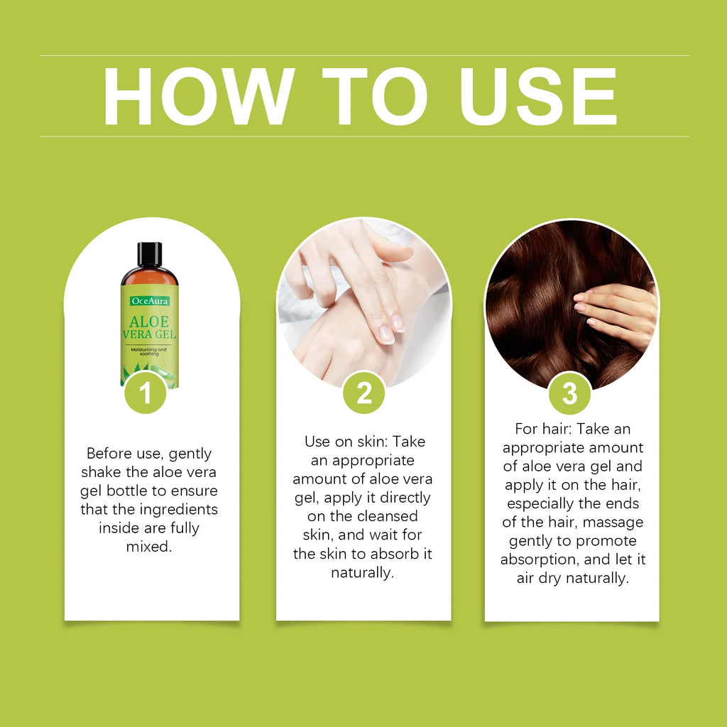 Aloe Vera Gel Nourish Moisturize Smooth Soften Soothe Face Prevent Acne Pimple Redness Cracked Rough Moisturizing Aloe Vera Gel Zpaxo