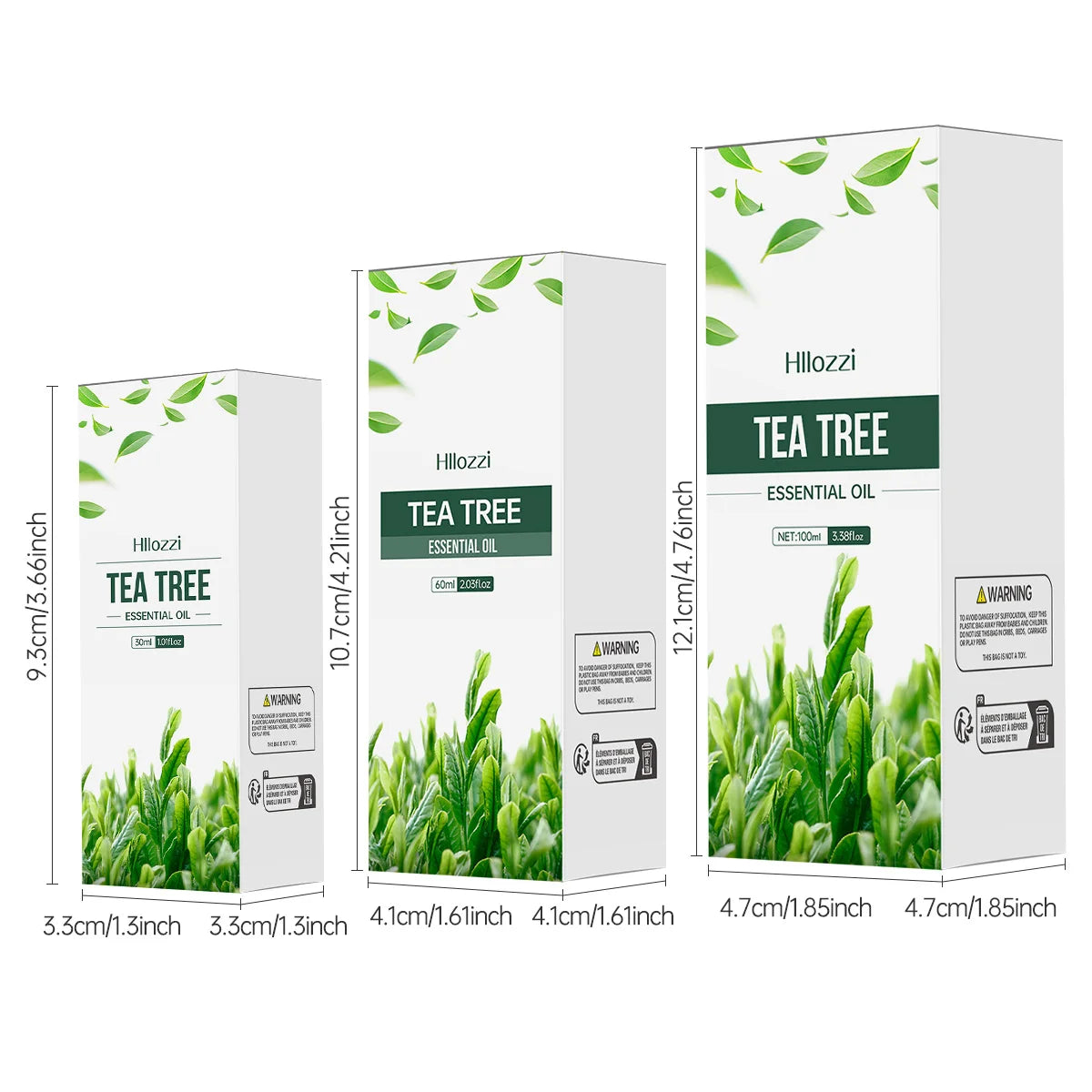 100ml/60ml/30ml tea tree essential oil for body care, hair care, facial care, hydration, aromatherapy, humidifier Aromatherapy Zpaxo