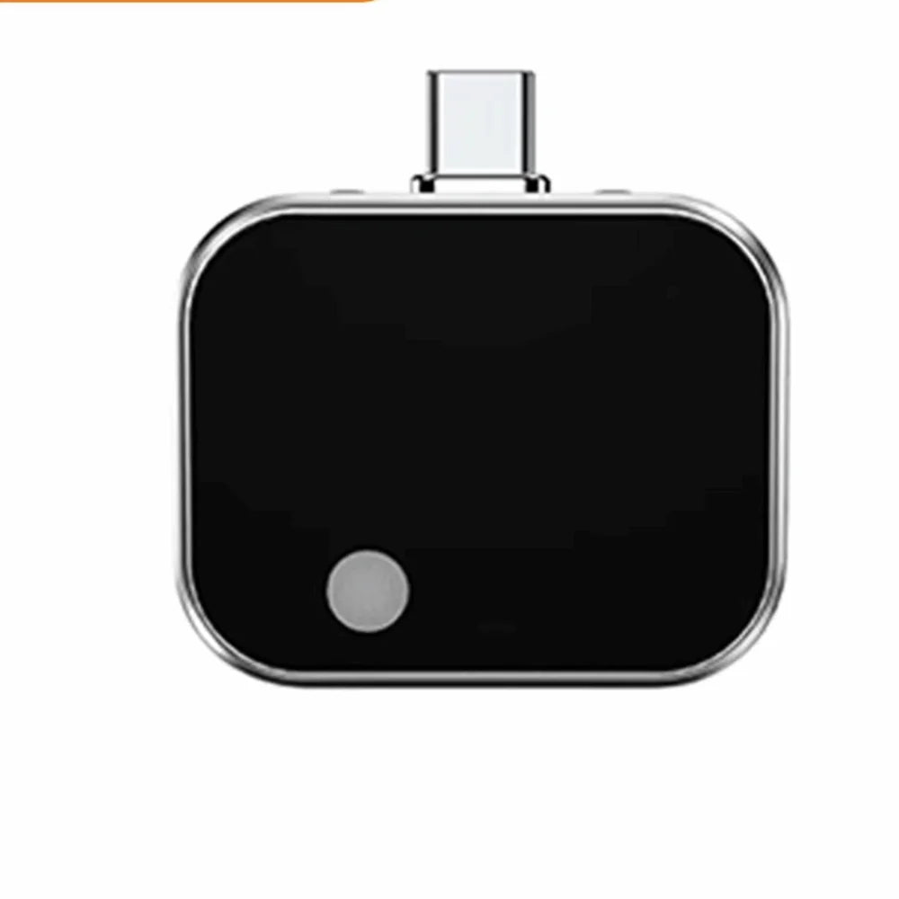 Auto Disconnect Auto Stop Charging Adapter Auto Power Off Overcharge Protection Smart Charging Cut-off Adapter Type-C Zpaxo Black