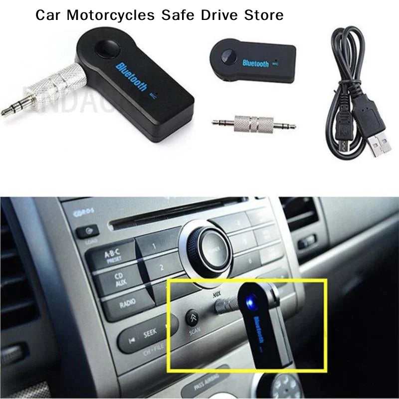 CM3 Jack USB Bluetooth-compatible AUX Wireless Car Audio Receiver