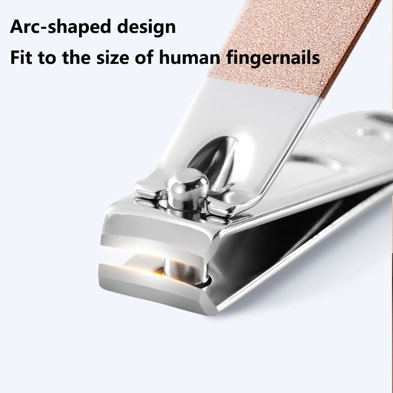Nail clipper set - suitable for both men and women. Household nail scissors and clippers for nail filing. Ear pick for ear clean Zpaxo