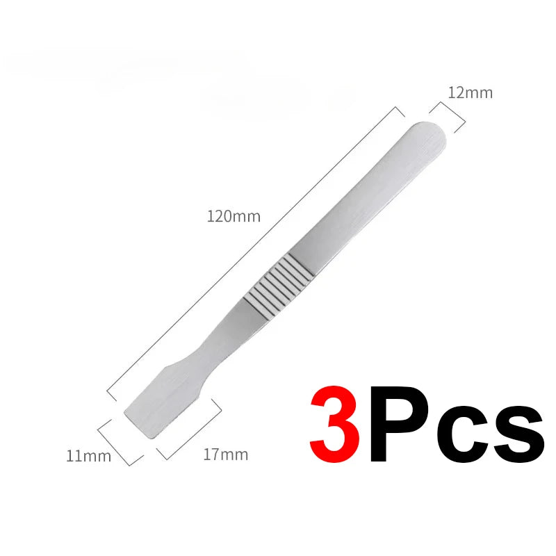 Flux Scraper Metal Spudger Solder Paste Stainless Steel Knife Blade