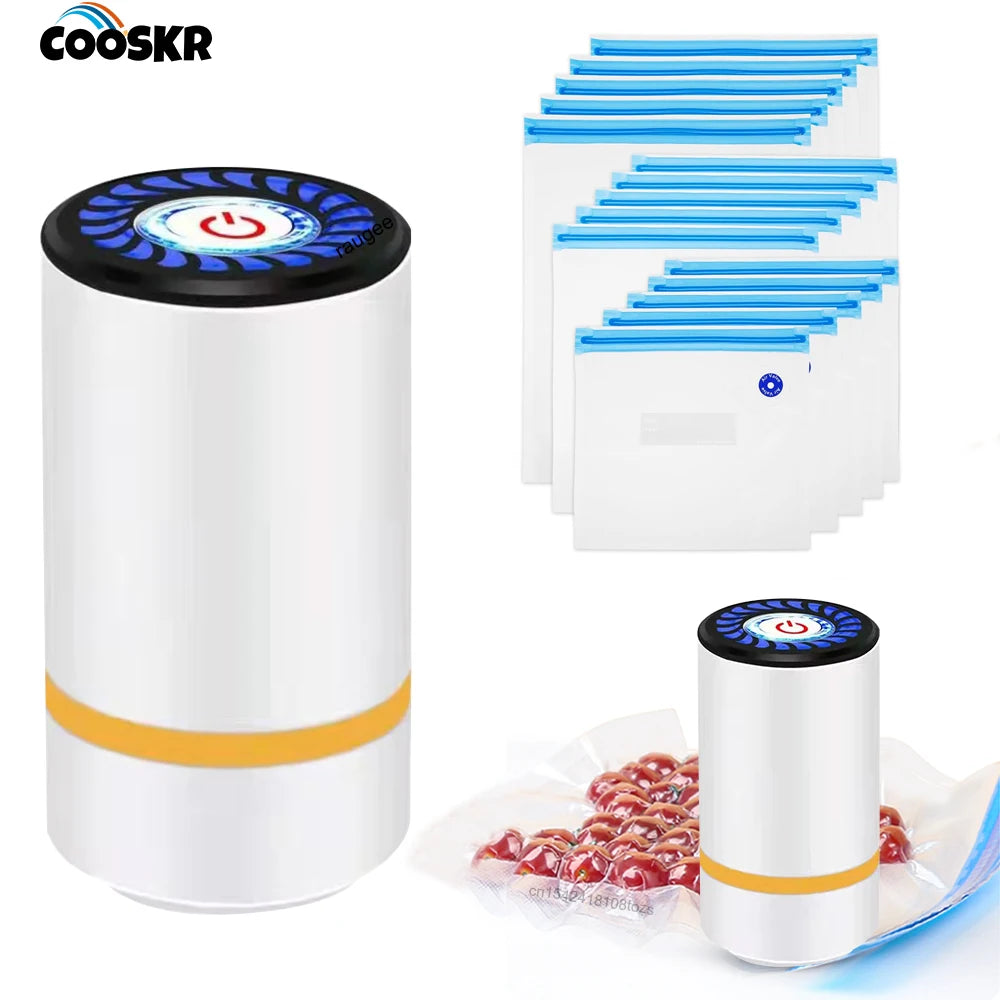 Electric Air Pump Handheld Automatic Food Fresh-keeping Rechargeable