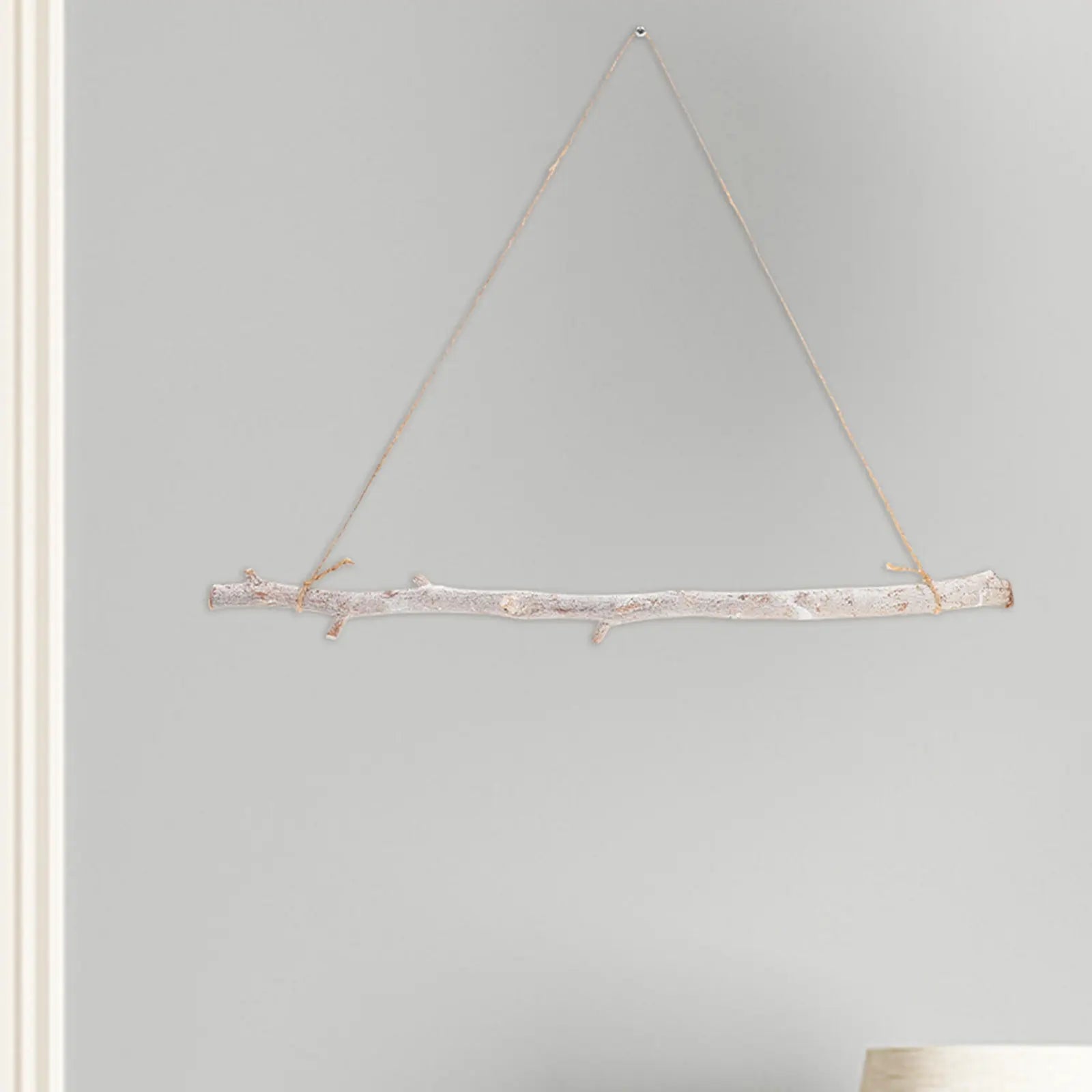 Rustic Farmhouse Wood Rod Wall Hanging Decor Natural Driftwood