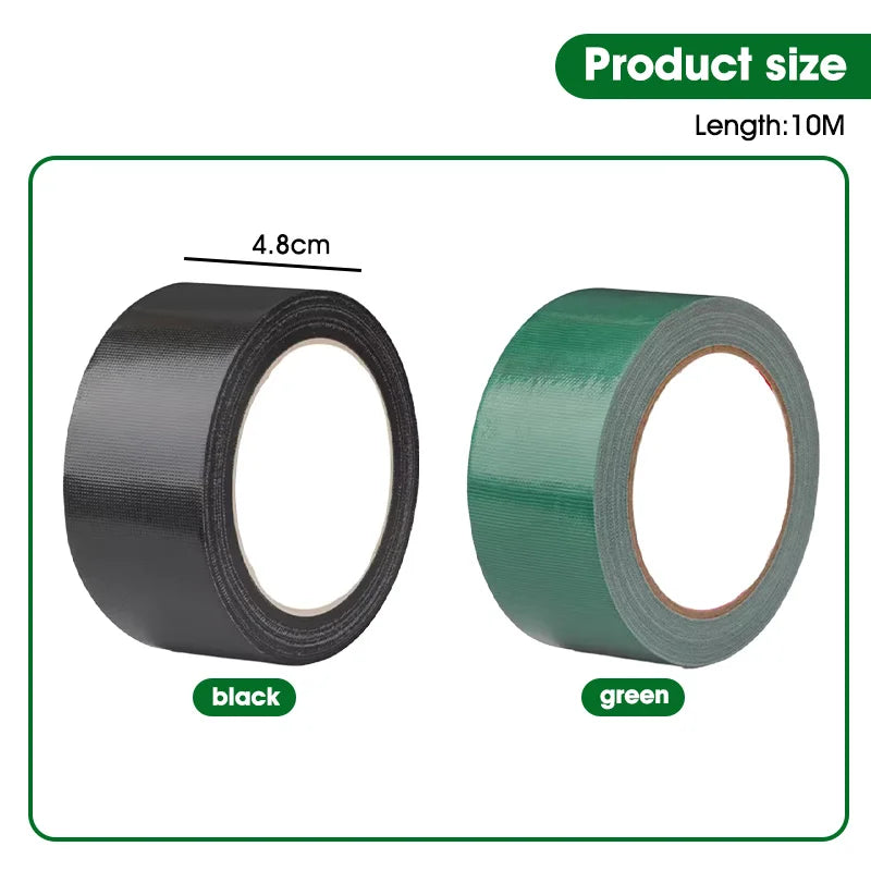 1roll 10M Tarpaulintent Repair Tape Strong Adhesive Waterproof Fabric