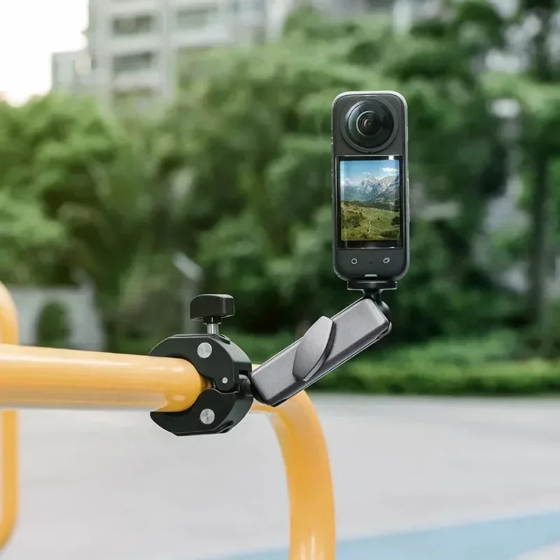 Handlebar Mount Bracket for GoPro, DJI & Insta360 | Bike/Moto