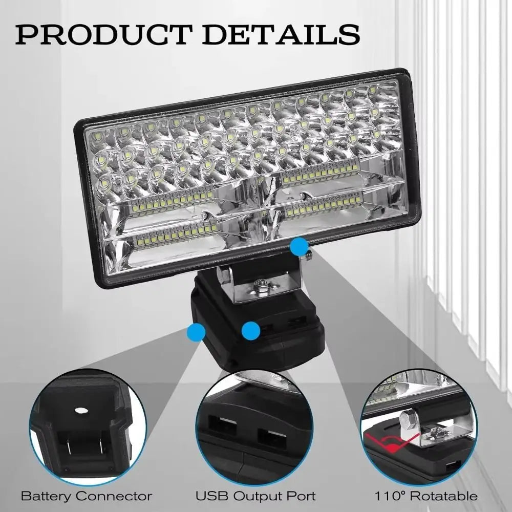 Auto Parts LED Light Bar Bright Spotlight 300w Car Work Universal Zpaxo