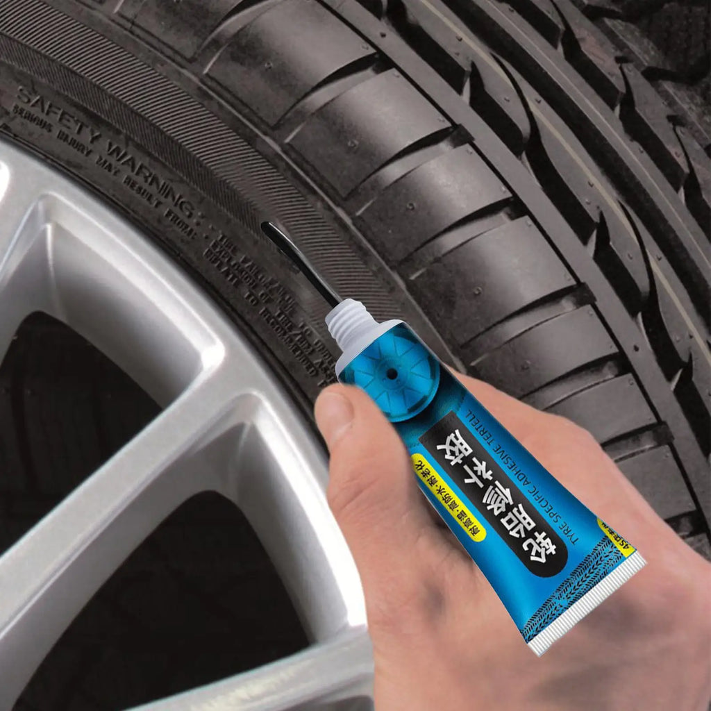 Car Tire Repair Adhesive 60ml Sidewall Tire Repair Kit High Temperature Resistant Tire Repair Glue Sidewall Tire Repair Kit Zpaxo