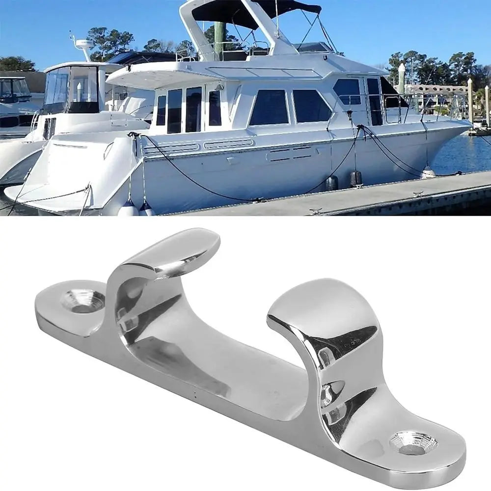 316 Stainless Steel Boat Rope Guide Line Cleat 4/5/6/8 Inch Straight Fairlead Bow Chock Yacht Accessories Zpaxo