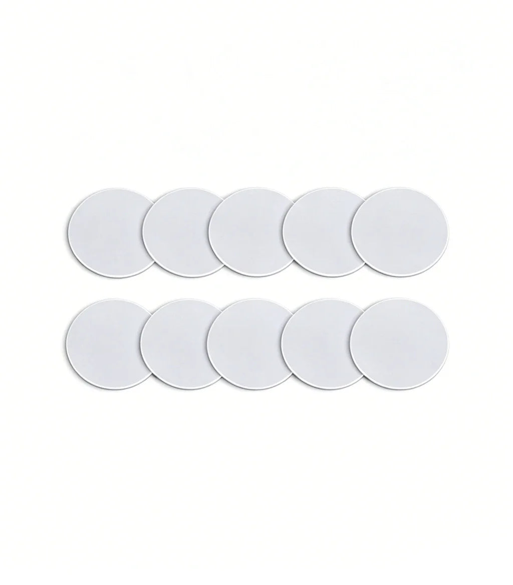 NFC Ntag215 13 56MHz Coin Bonding Card Badge ISO EC14443A Waterproof Zpaxo 10cps