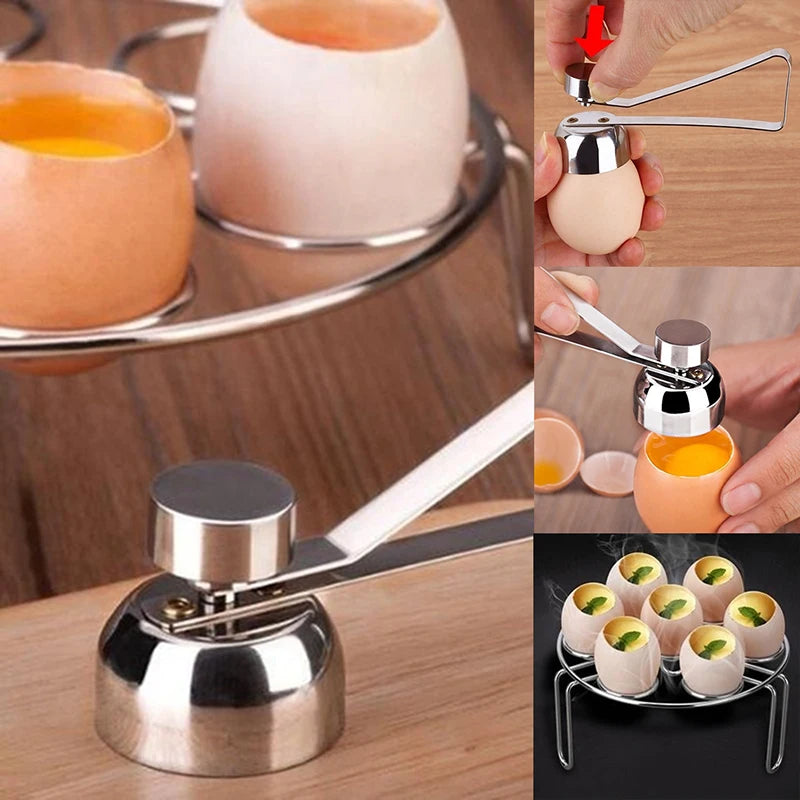 Topper Shell Cutter Kitchen Gadgets Egg Boiled Cracker Separator Zpaxo