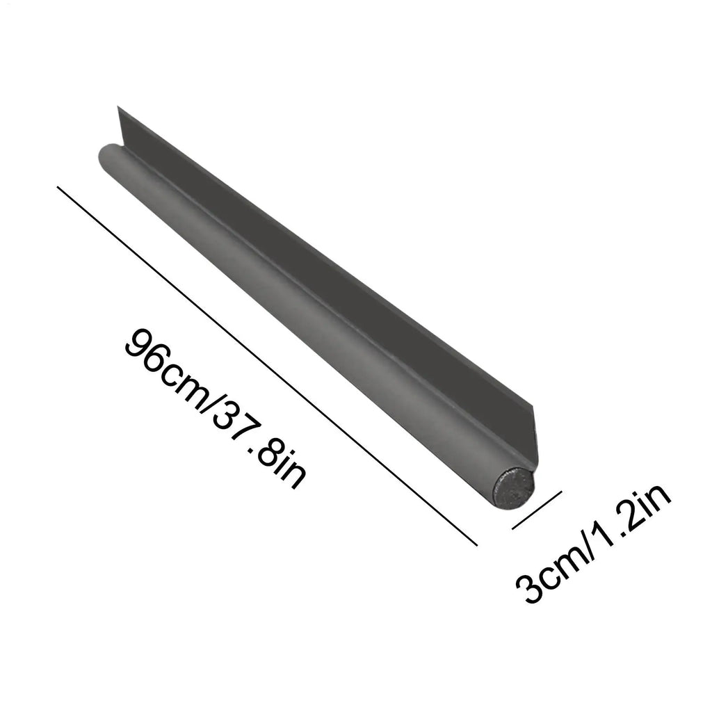 Door Draft Stopper Door Noise Blocking Strip Sound Blocker Gap Filler for Bedroom Garage Window Kitchen Carpets Shower Apartment Zpaxo