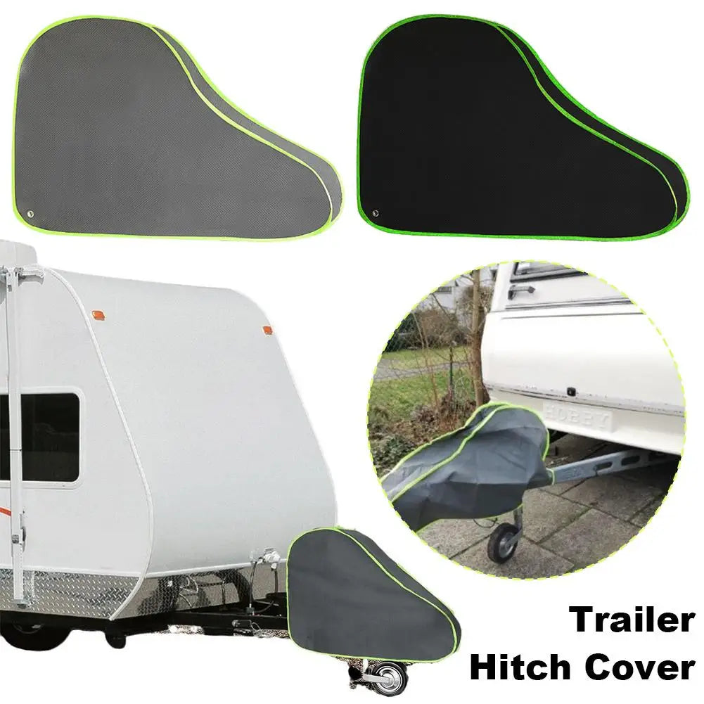 Waterproof Trailer Hitch Cover – RV Caravan Tow Hitch Protector Trailer Hitch Cover Zpaxo