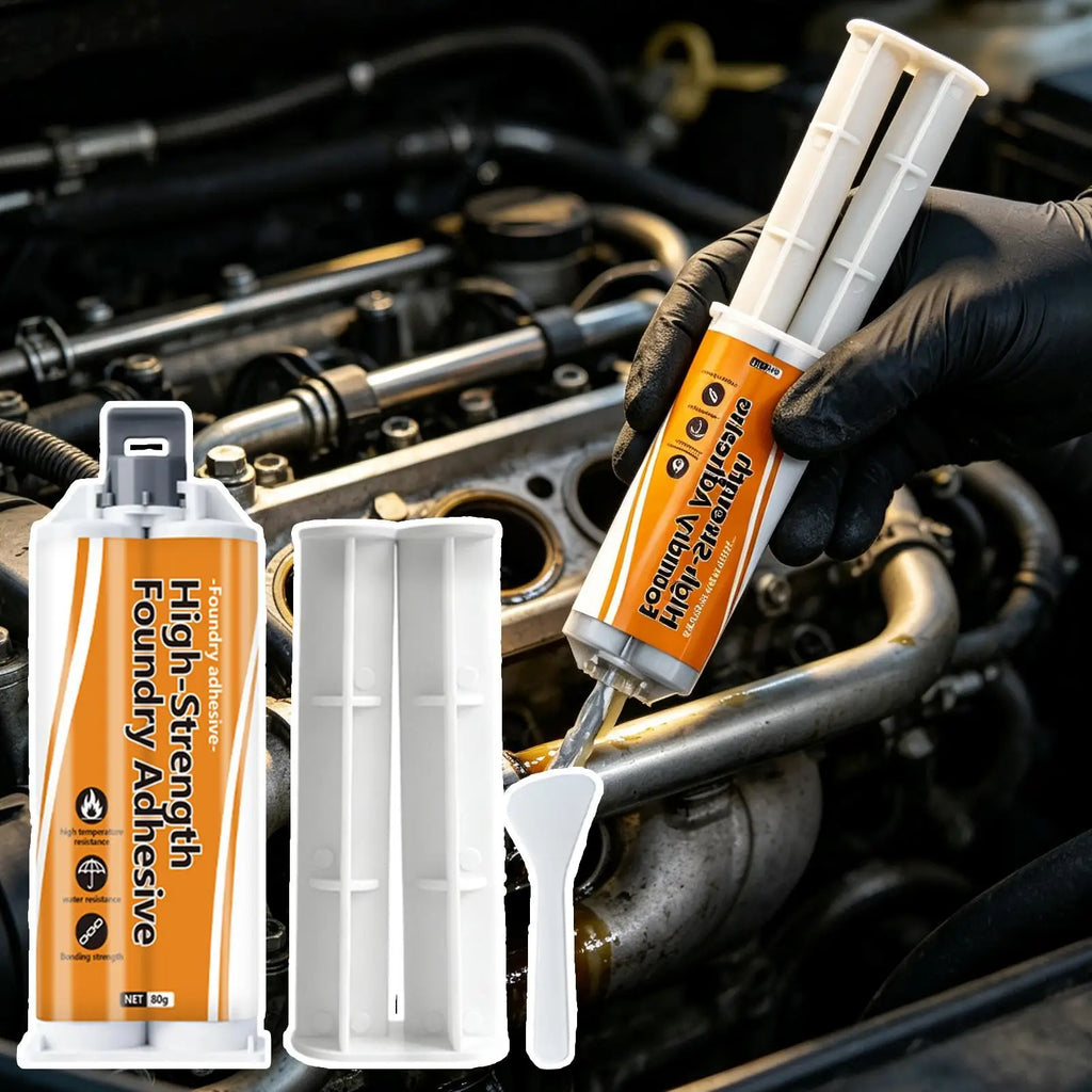 Metal Foundry Glue Strength Weld Epoxy Adhesive Heat Oil Resistant