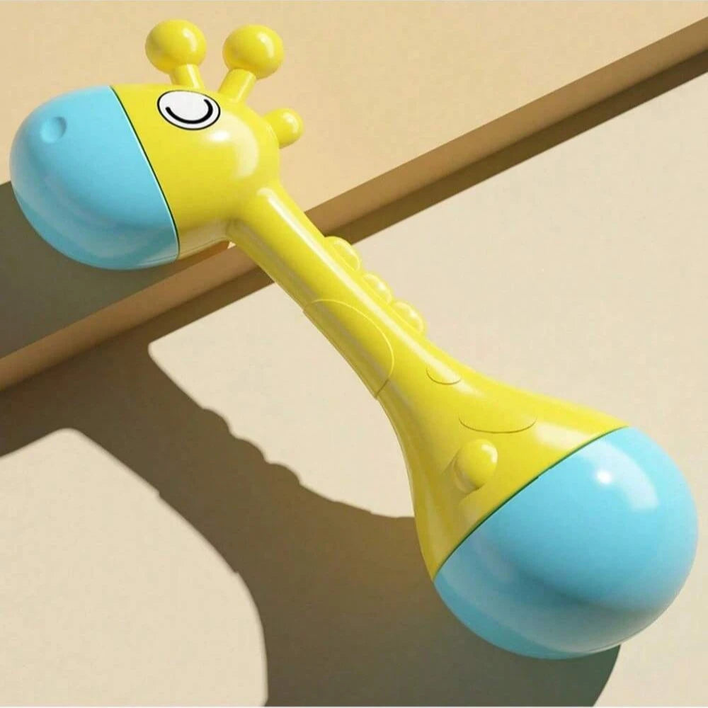 Cute Animal Hand Cranked Bell Early Childhood Learningtoy That
