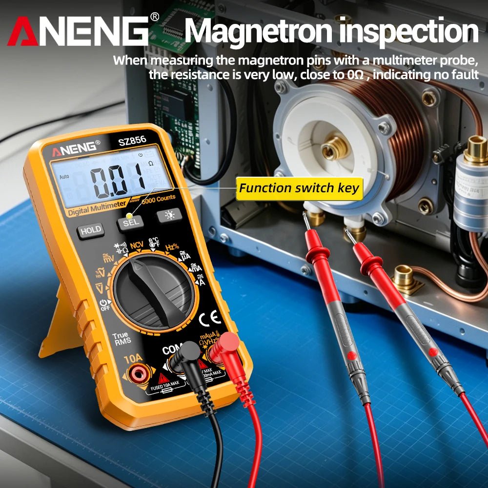 High-precision Multimeters ANENG SZ856 Backlight Display Screen Low
